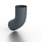 Колено сливное МЕТАЛЛ ПРОФИЛЬ Foramina Freeze D100 Grey