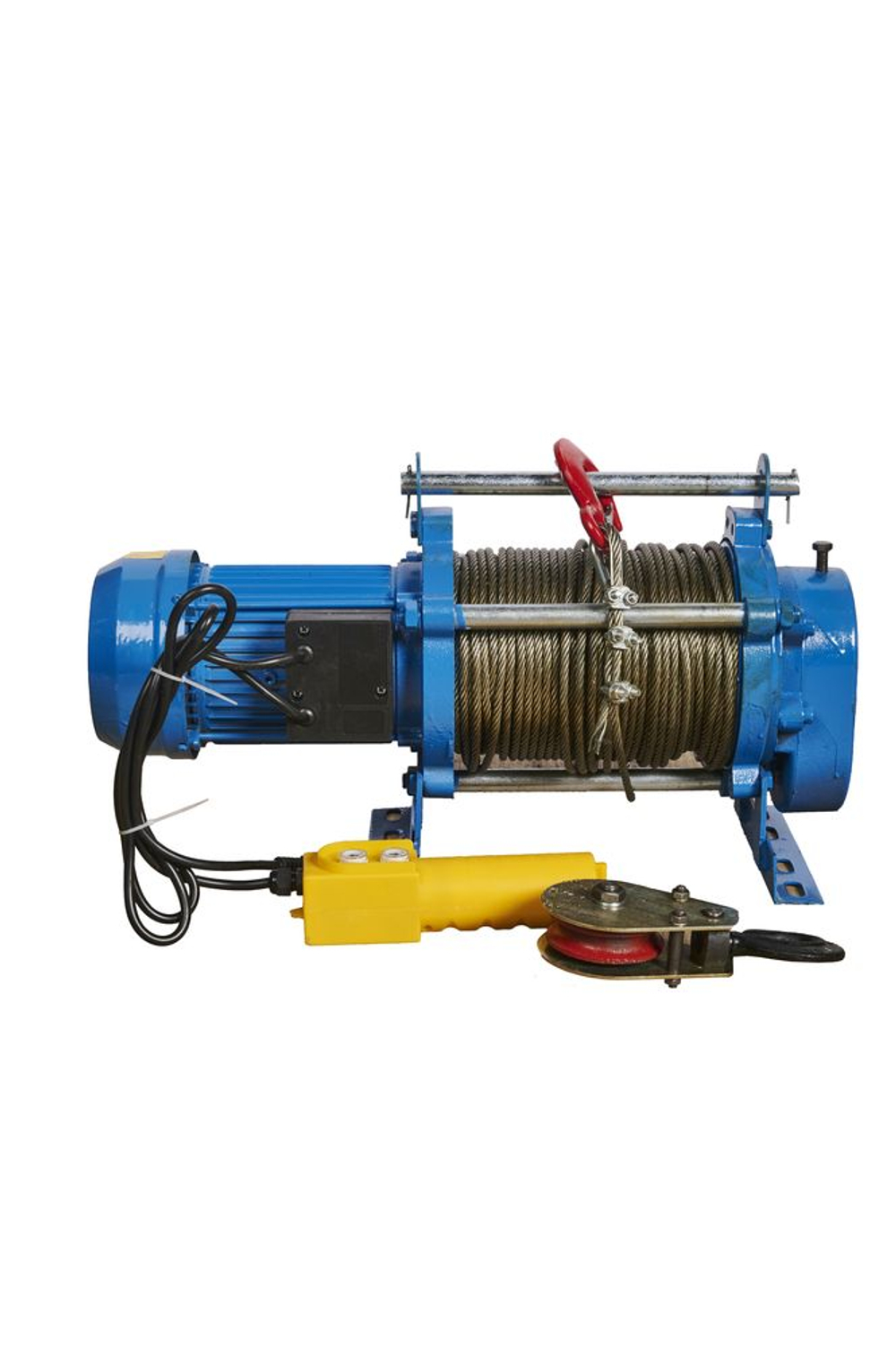 Лебедка электрическая 500/1000 кг 100/50 м с канатом 220 В TOR KCD