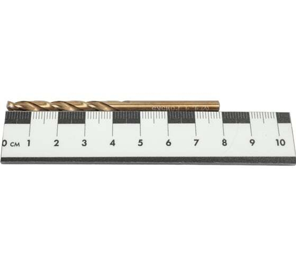 Сверло по металлу (4.4х47х80 мм; ц/х; Р6М5К5; А1) GRIFF a112044