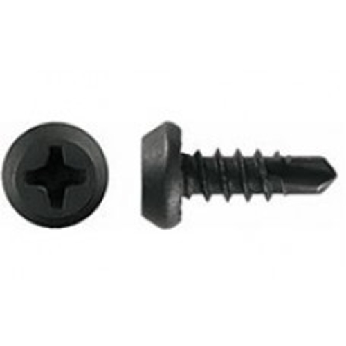 Саморез с цилиндрической головкой сверло,оксид SMK-SD 3.5х9,5