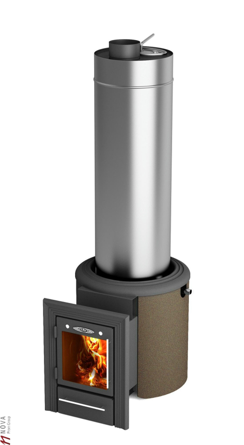 Печь для бани ТМФ Скоропарка III Inox