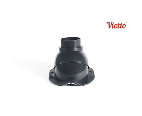 Выход вентиляции канализации для готовой мягкой и фальцевой кровли 335\250\423 серый графит RAL 7024