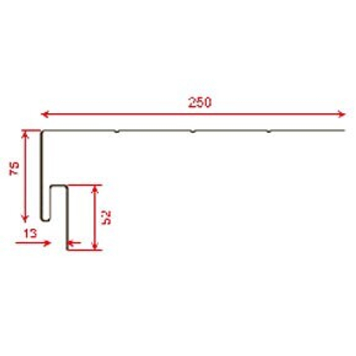 J-фаска ТехноНиколь Пекан 3 м, шт