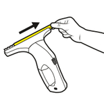 Стяжки 170  к узкой насадке стеклоочистителя, 2 шт