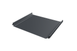 Кликфальц Pro Grand Line 0,5 Satin Matt с пленкой на замках RAL 7024 мокрый асфальт