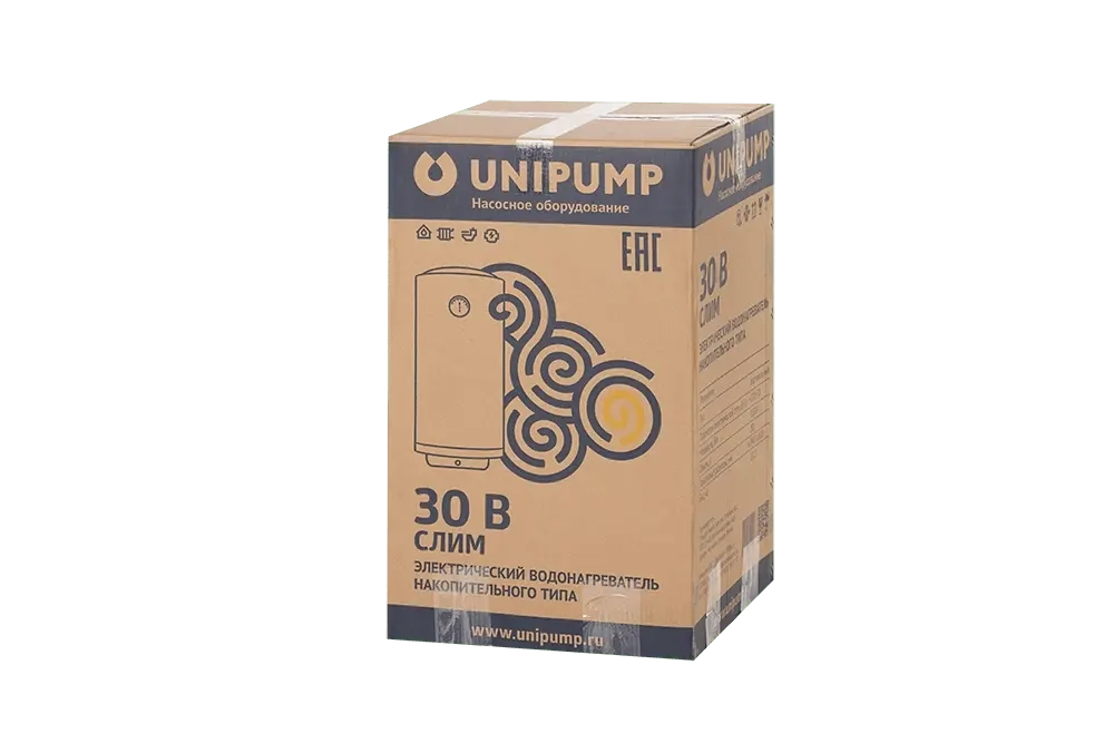 Водонагреватель накопительного типа UNIPUMP СЛИМ 80 В