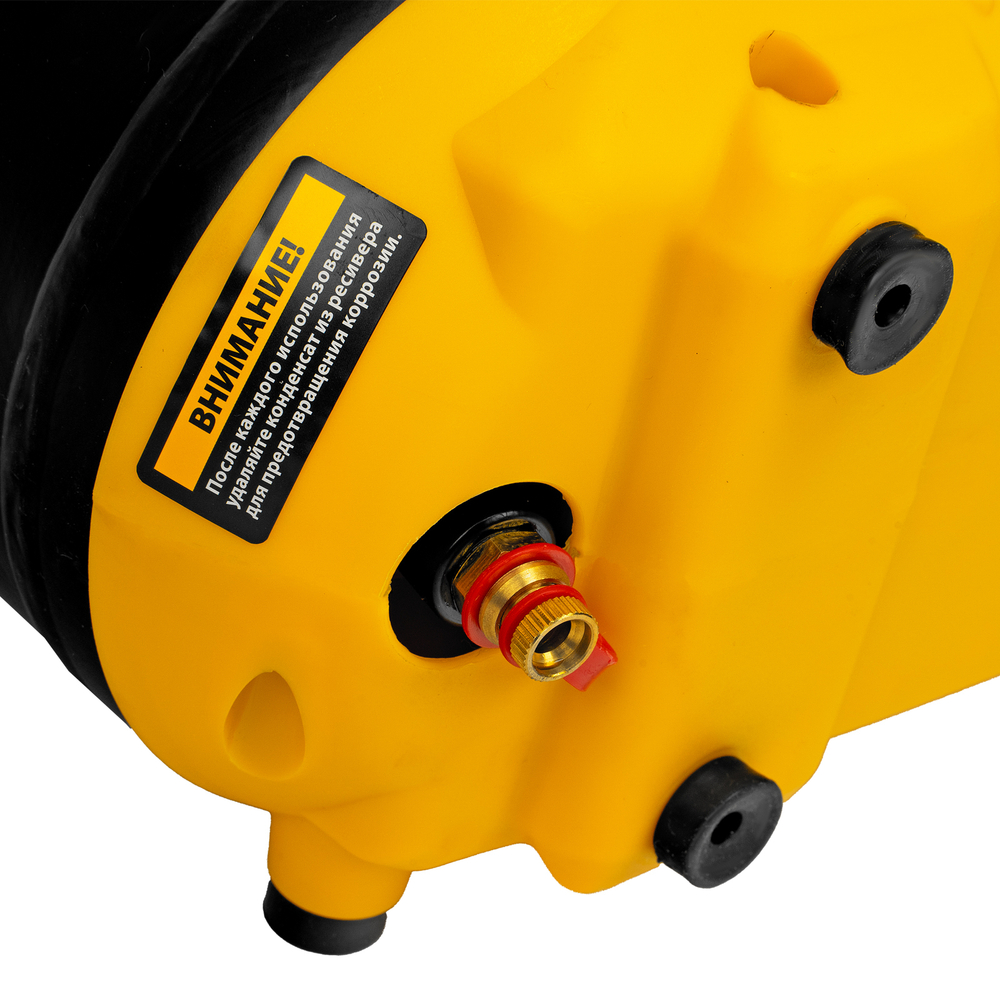 Компрессор воздушный DL1300, 10 бар, 1,3 кВт 180 л/мин 5 л, с набором аксессуаров Denzel