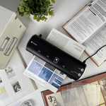 Ламинатор ГЕЛЕОС ЛМ A4 Модерн черный+серебряный от производителя