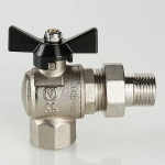 Кран шаровый с американкой угловой ¾"в x ¾"н Valtec Perfect VT.328.N.05