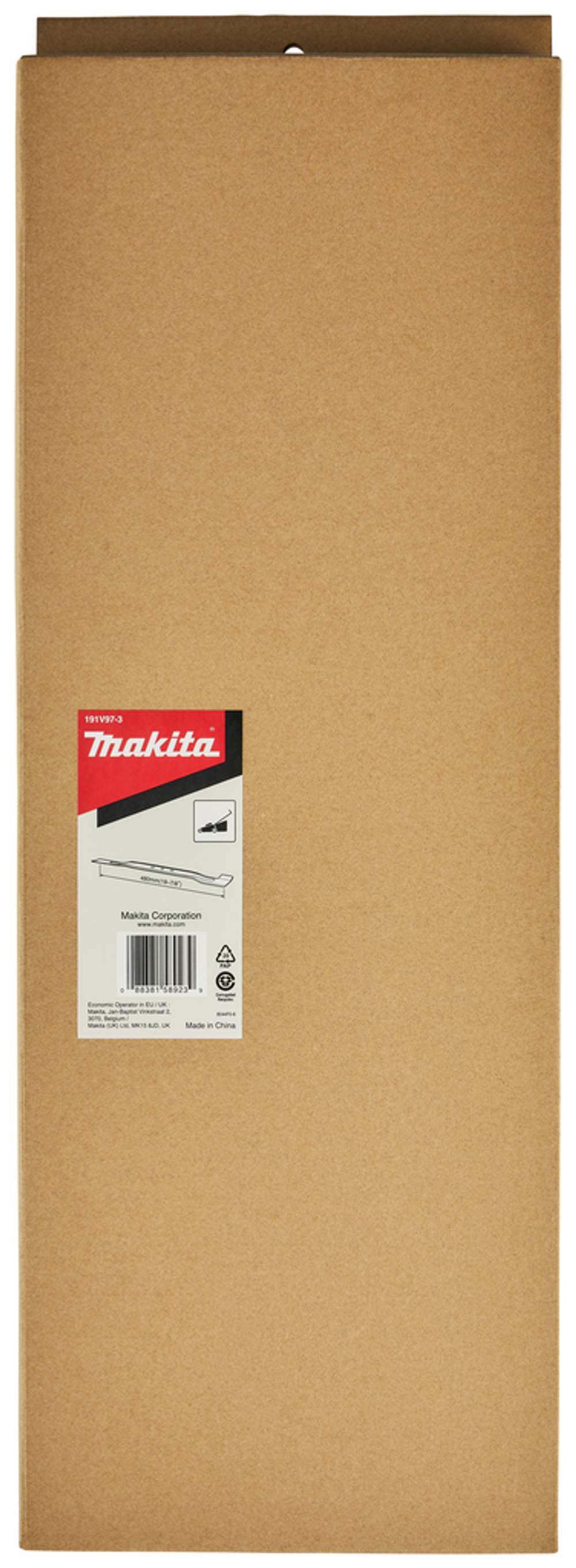 Нож для газонокосилки 48 см Makita 191V97-3