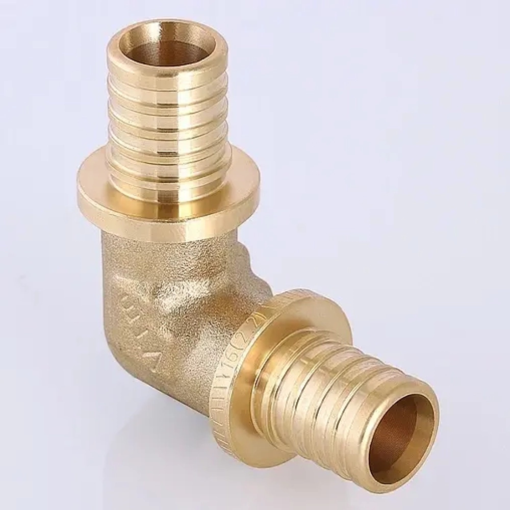 Уголок аксиальный соединительный 16мм Valtec VTm.451.G.001616