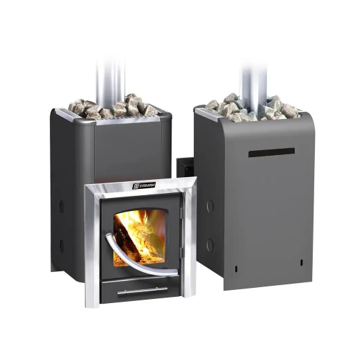 Печь для бани Ермак 16 ПС Классика, антрацит