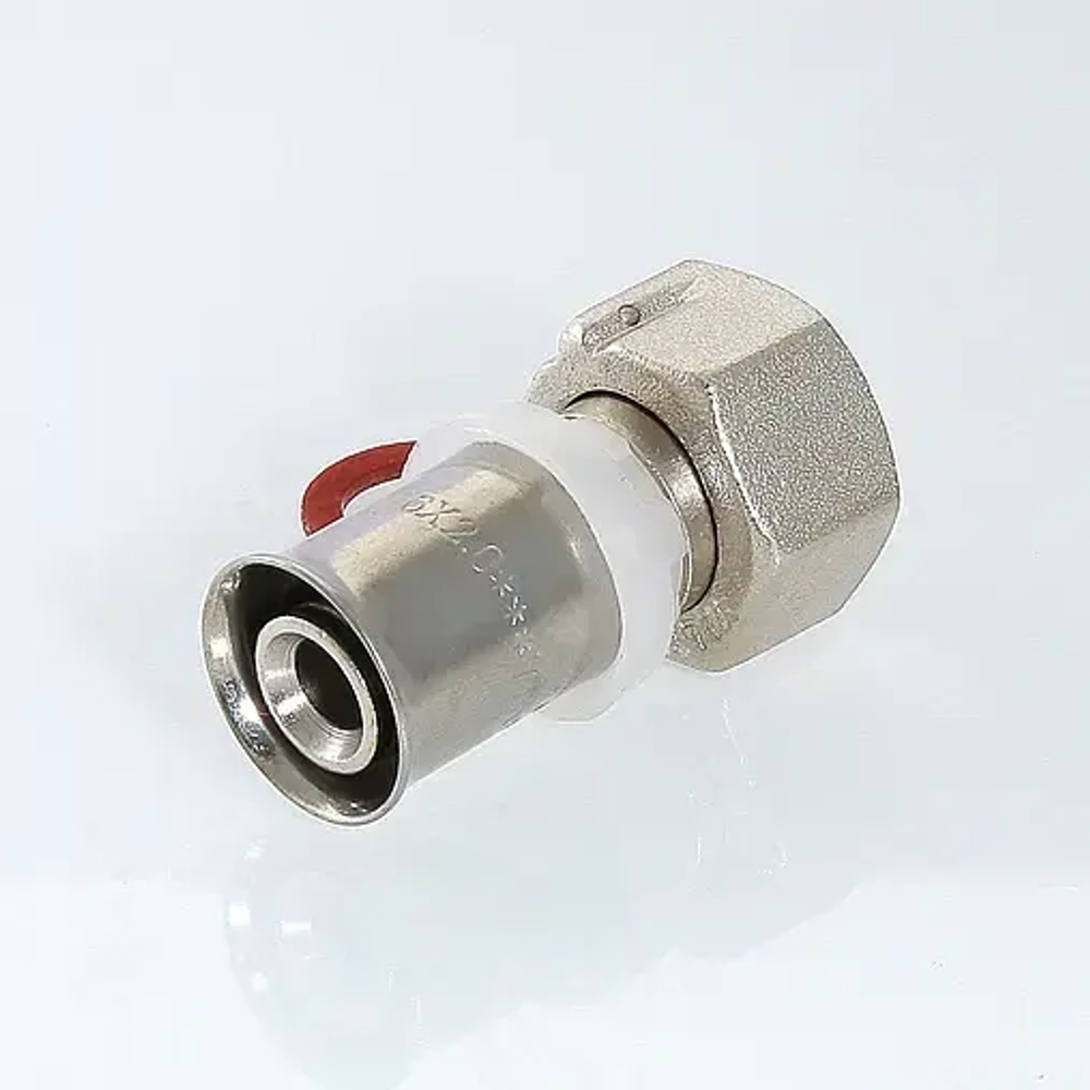 Муфта пресс с накидной гайкой 20мм x ¾"нг Valtec VTm.222.N.002005
