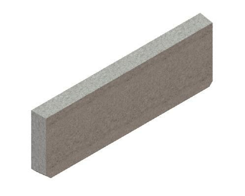 Заглушка торцевая полимербетонная для лотка водоотводного полимербетонного 6721-1-С серая