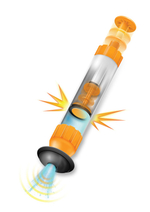 Вантуз "Энергия" для удаления засоров гидроударом, в комплекте с тремя насадками