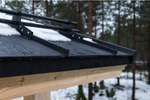 Кликфальц Pro Grand Line 0,5 Satin Matt с пленкой на замках RAL 9005 черный