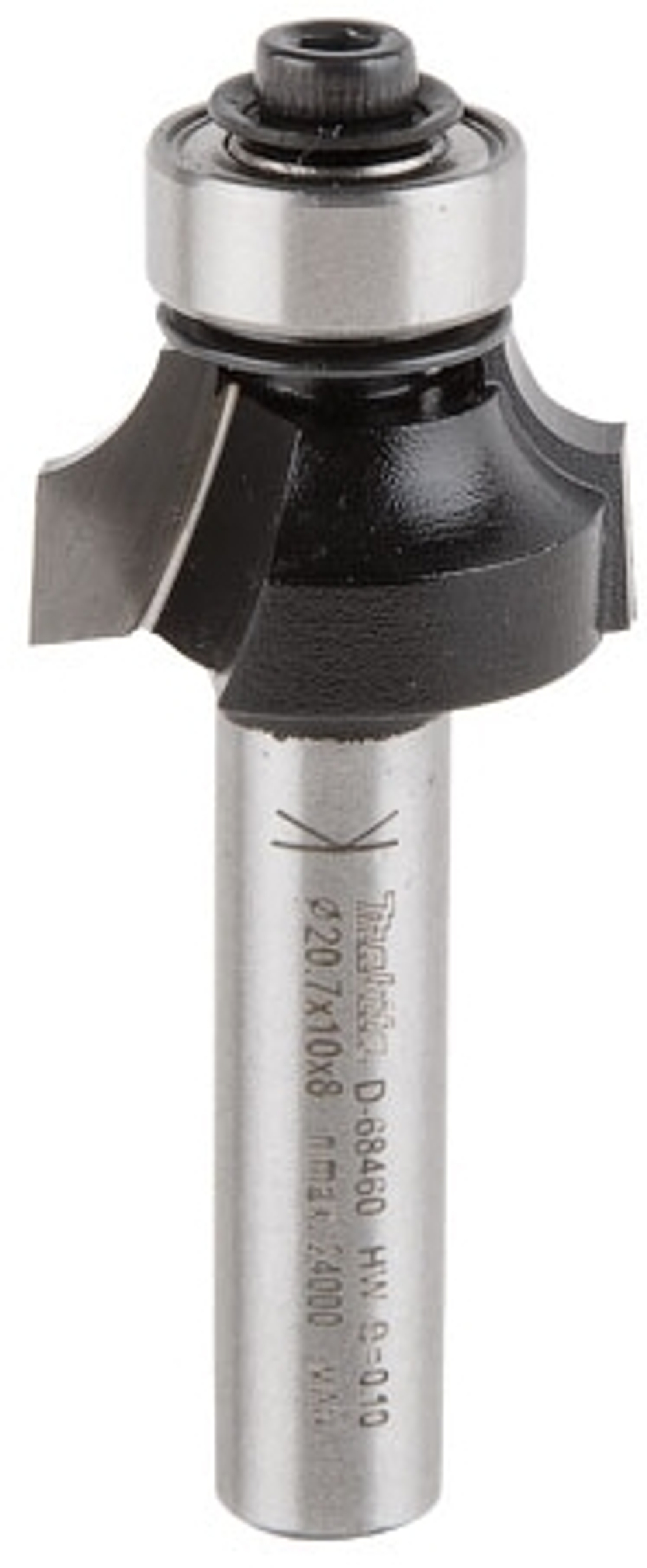 Кромочная калевочная фреза 4R, 20.7х10, S8, 2T Makita D-68460