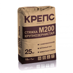 Стяжка пола КРЕПС М-200 с фиброволокном 25 кг, шт