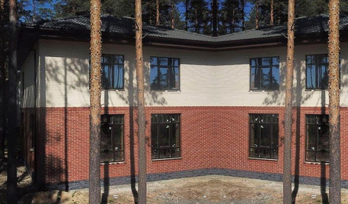 Кирпич керамический ЛСР одинарный Тёмно-красный рустик