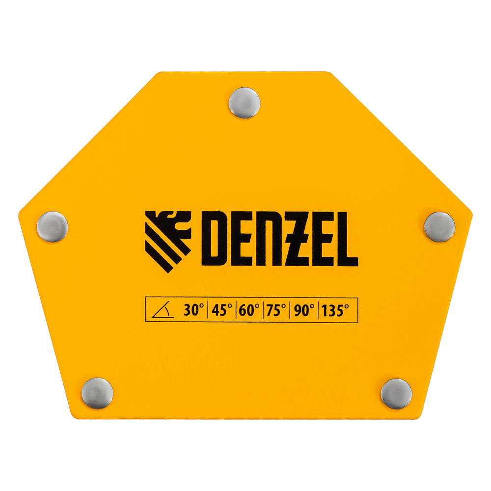 Фиксатор магнитный для сварочных работ усилие 50 LB, 30х45х60х75х90х135 град. Denzel