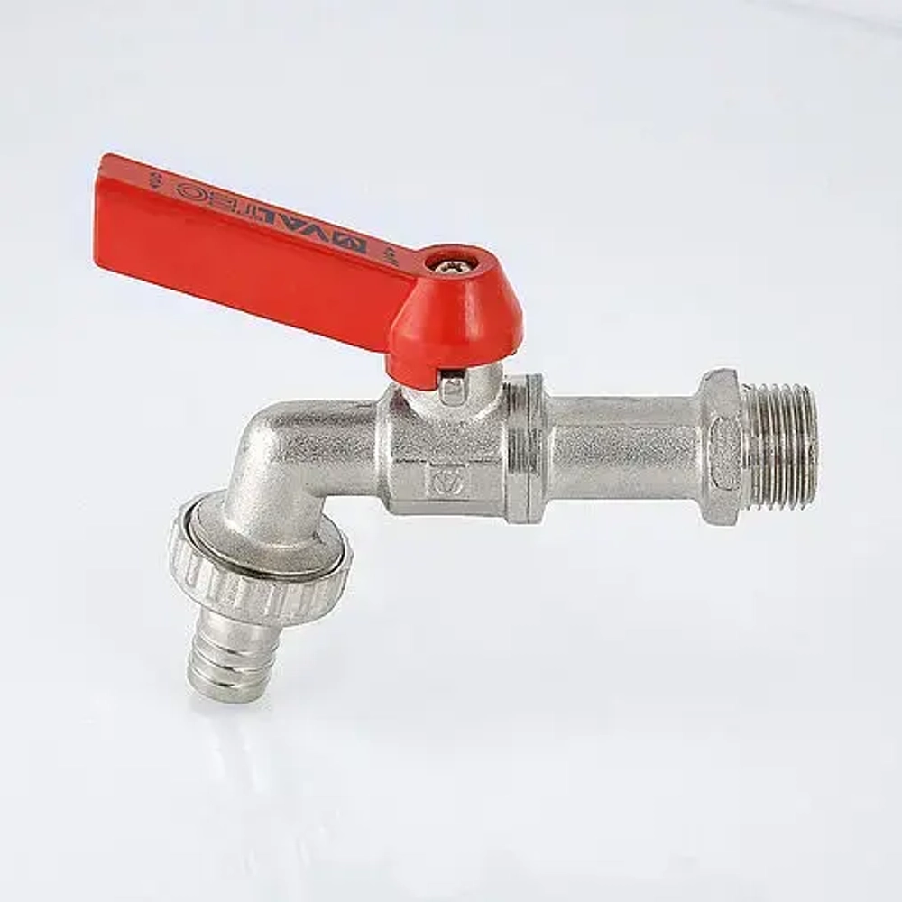 Кран шаровый со штуцером ¾"н x ¾"н x 19ш Valtec VT.051.N.05