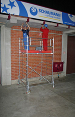 STABILO 500-2 Передвижные подмости, поле 2,0 х 1,5 м. Раб. высота 9,4 м