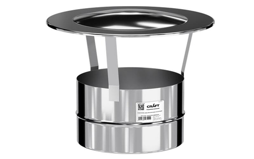 Зонт Craft нержавеющий (316/0,8 мм) ф120 по воде