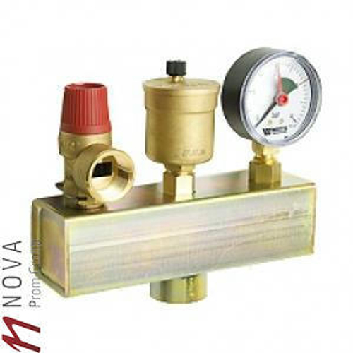 Клапан подпиточный Watts ALMD ALIMAT 1/2", с манометром, 02.40.205