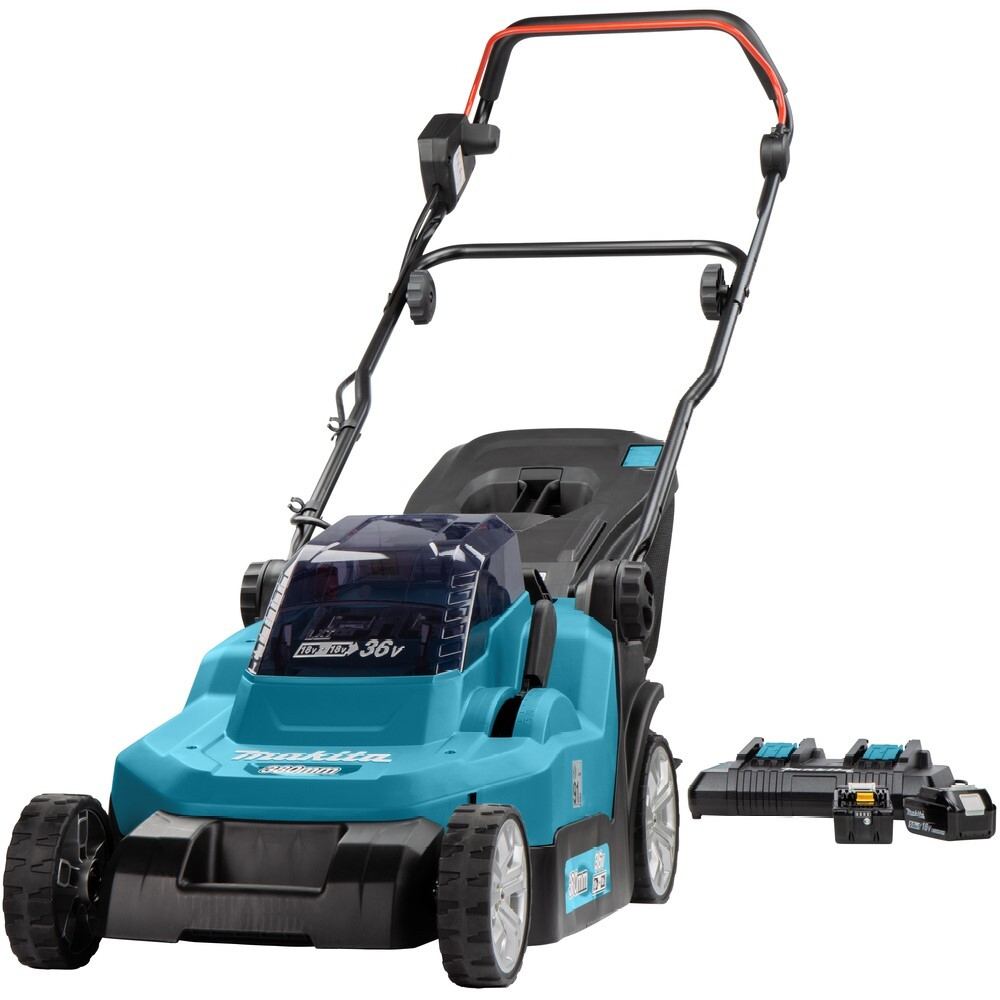 Аккумуляторная газонокосилка Makita DLM382PM2