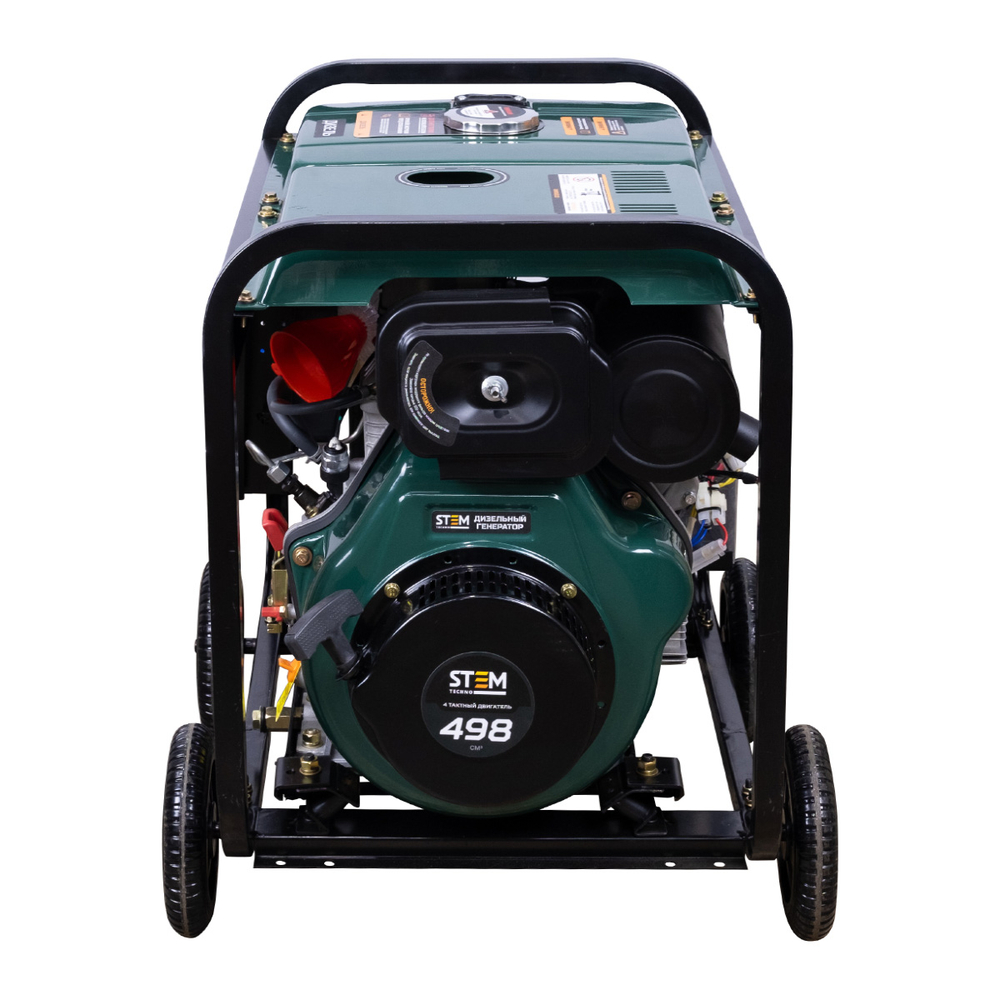 Генератор дизельный STEM Techno S6500DE (6.5 кВт, электростартер, дисплей, подогрев)