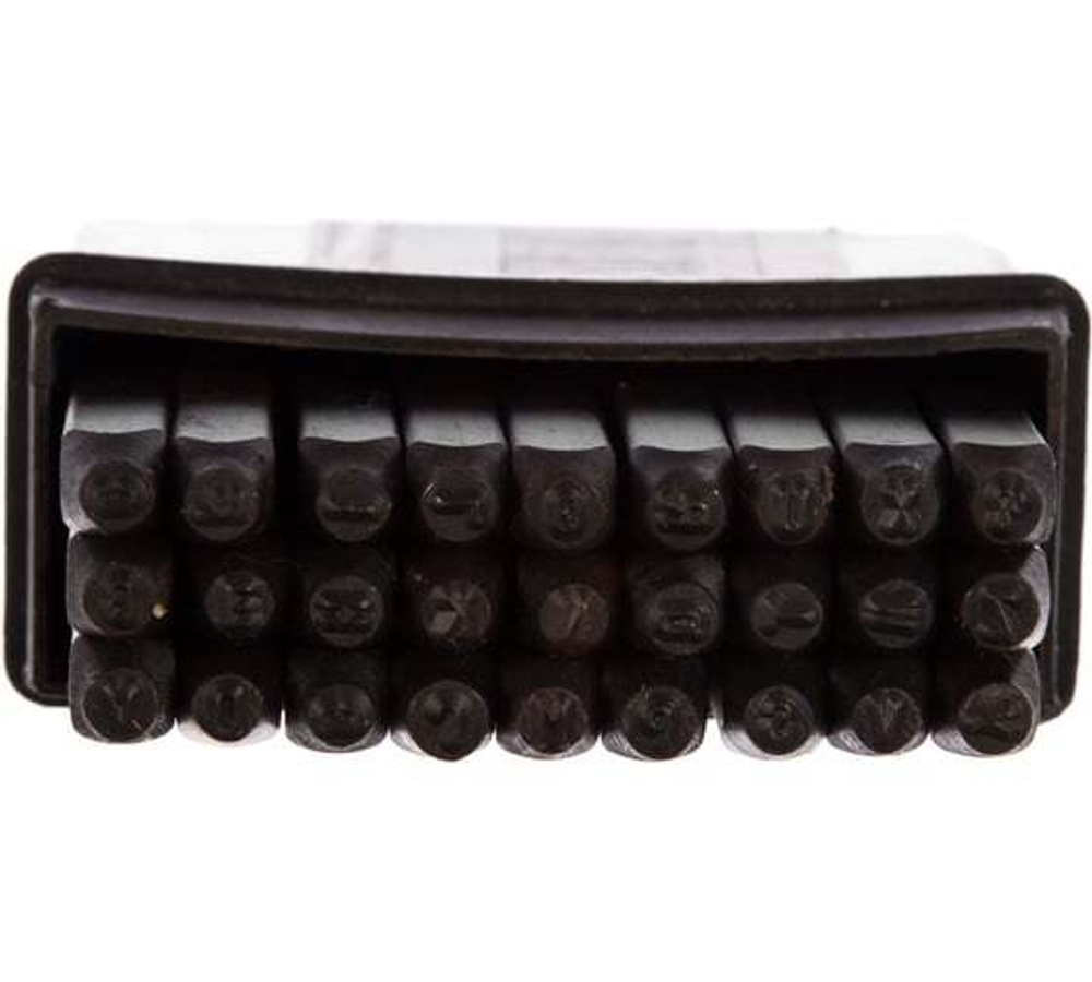 Буквенные клейма № 2 /латинский шрифт/ сталь GRIFF g111042