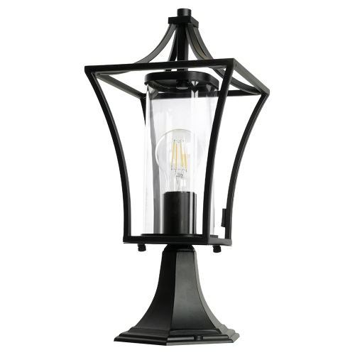 Светильник садово-парковый Feron PL734 на постамент 60W 230V E27, черный 51270