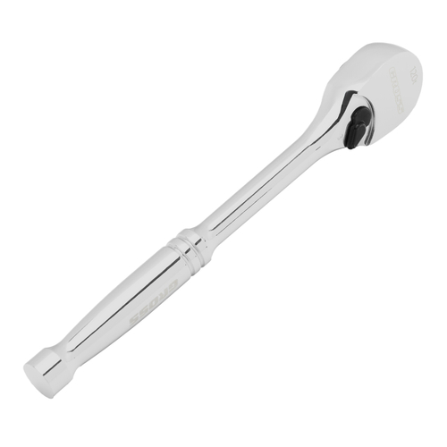 Ключ-трещотка 1/2", CrV, 120 зубьев, цельнометаллический, хром Gross