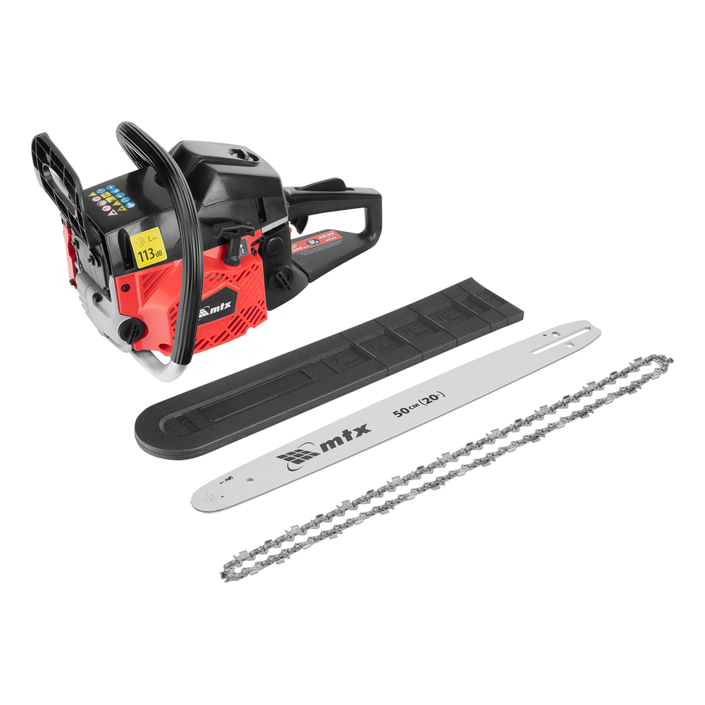 Пила цепная бензиновая MS-5820, шина 50 см, 58см³, 3,6 л.с., шаг 0,325, паз 1,5 мм, 76 зв MTX