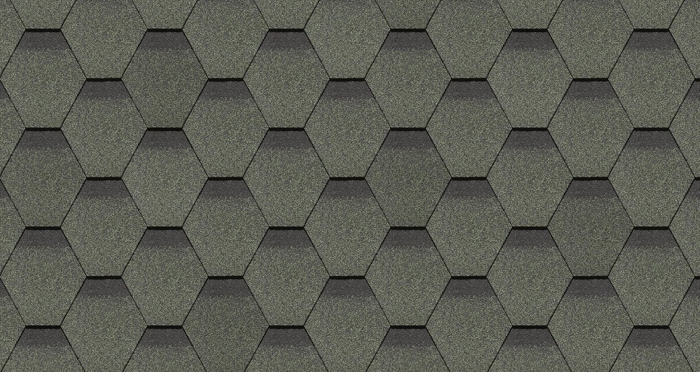 Гибкая черепица Standard, Сота, Зелёный