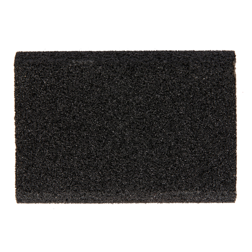 Губка для шлифования, 100 х 70 х 25 мм, овал, Средняя жесткость, P 60 Сибртех