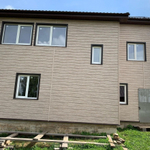 Сайдинг LUX под дерево, Брус, орех