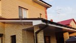 Труба водосточная 3 м Lux, шоколад