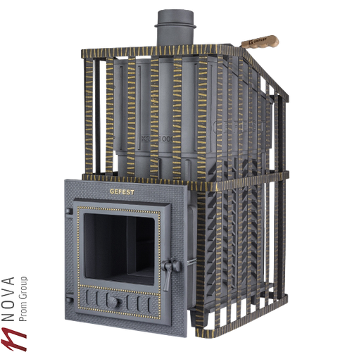 Печь для бани GFS Ураган 25М ЗК чугунная