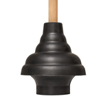 Вантуз для удаления засоров "Классик", деревянная ручка 53 см