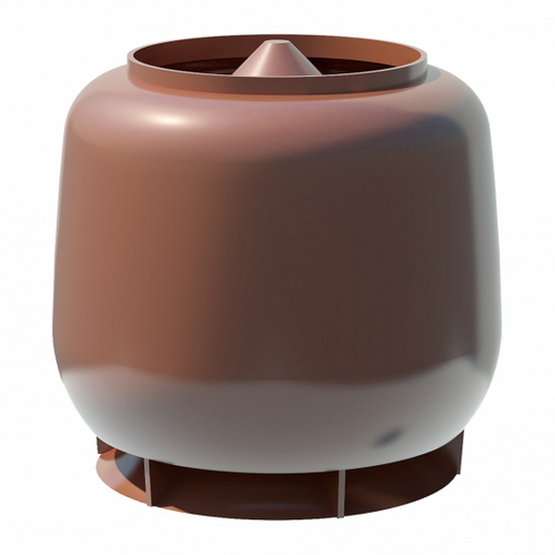 Колпак ТехноНиколь для гибкой черепицы D160 мм коричневый, шт