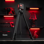 Лазерный уровень QBC RED Pro SET, 10 м, красный луч, батарейки, штатив MTX
