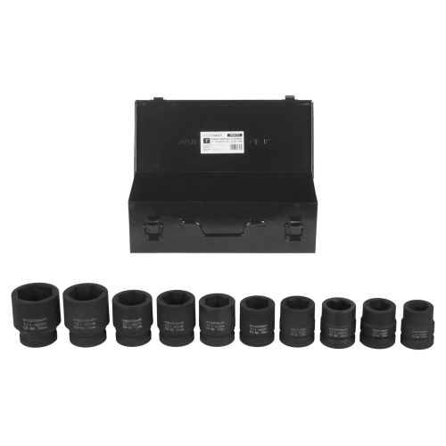 WDK-711 Набор ударных головок 1" 10 пр., 27-50 мм.