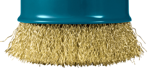 Щетка проволочная чашечная X-lock (d75 мм, толщ. проволоки 0,3 мм, гофрированная) Makita D-73433