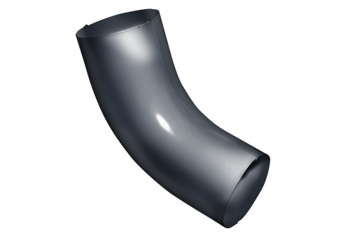 Колено 60 град Optima 100мм RAL 7024