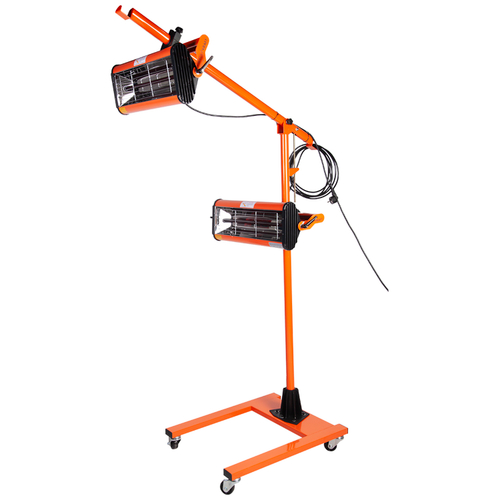 WDK-2A Двухкассетная мобильная ИК сушка на двухсекционной стойке