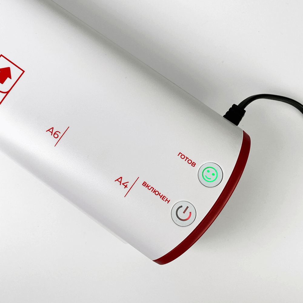 Ламинатор ГЕЛЕОС ЛМ A4 Модерн белый+красный от производителя