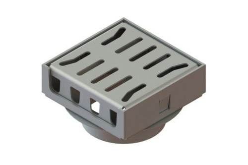 Трап водоотводной 150х150 из оцинкованной стали