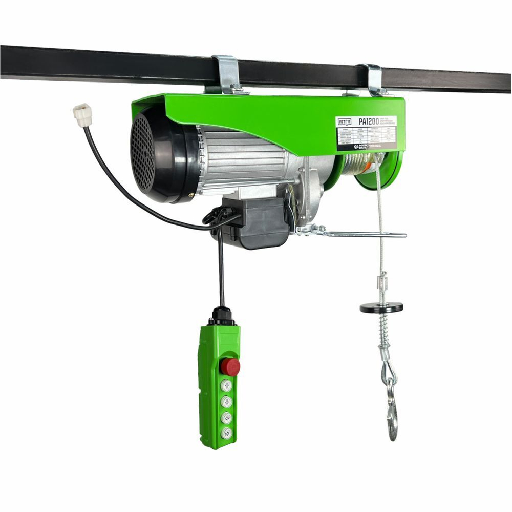 Мини таль электрическая комбинированная HITCH РА500 250/500кг 12/6м 220В