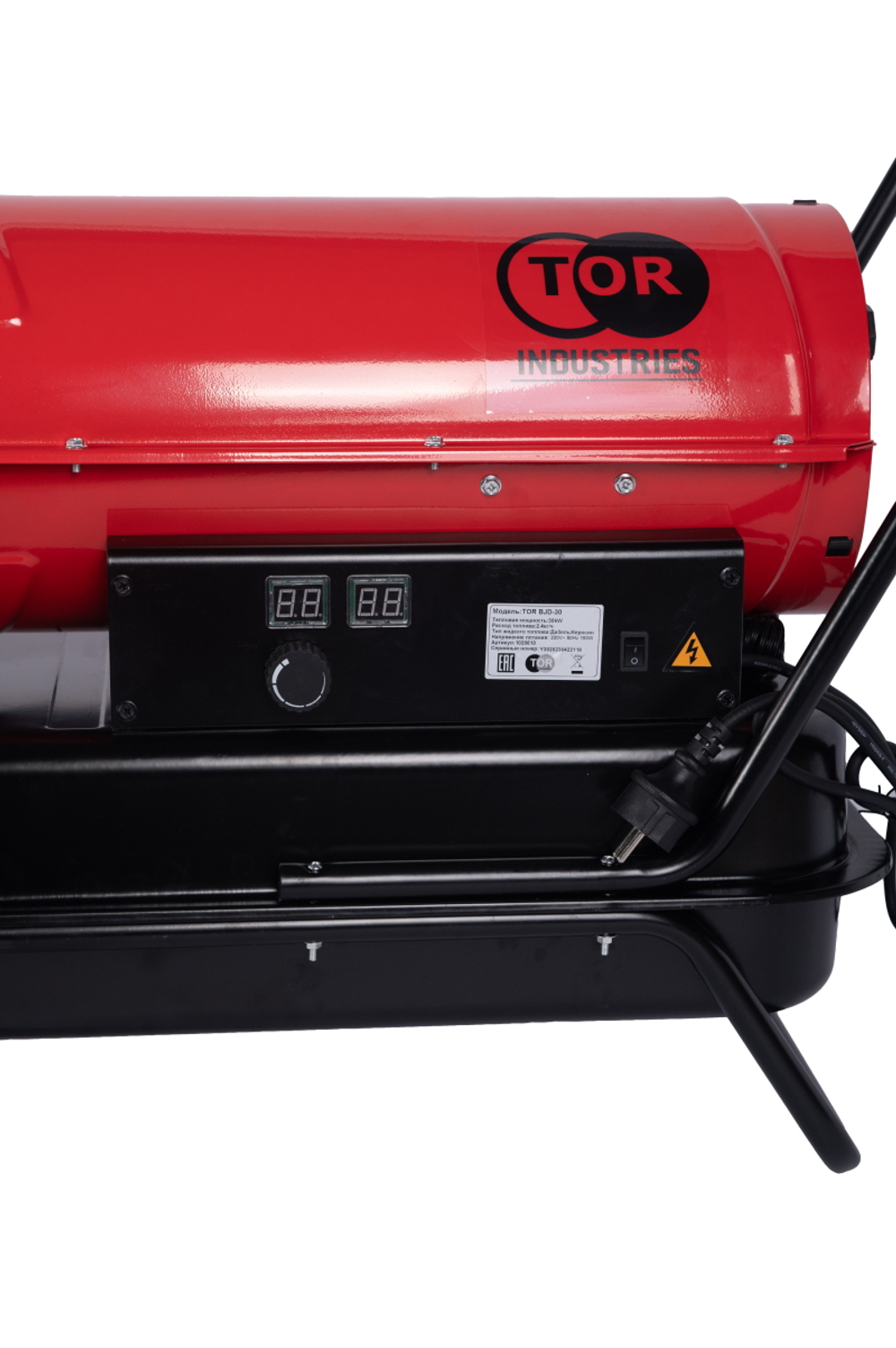 Пушка тепловая дизельная прямого нагрева 30 кВт TOR BJD-30